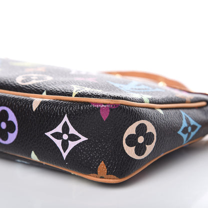 Louis Vuitton Monogram Multicolor Pochette Accessories Black 11 of 13