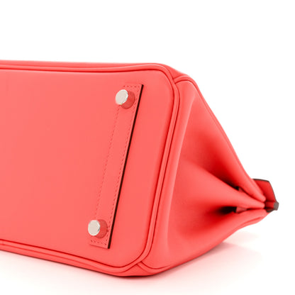 Hermes Swift Birkin 25 Rose Texas 10 of 11