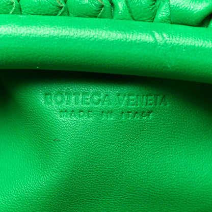 Bottega Veneta Nappa Intrecciato The Mini Pouch Clutch Parakeet 6 of 10
