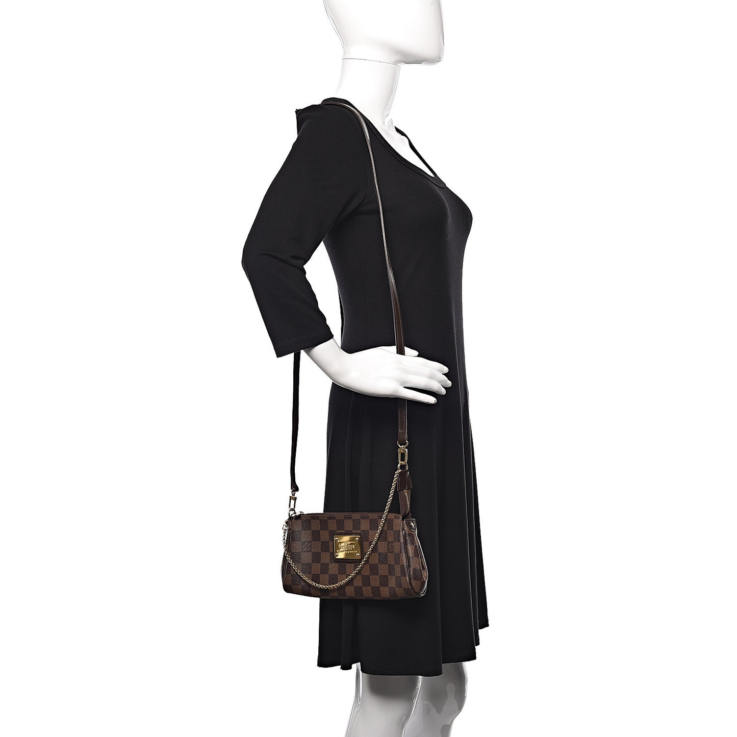 Damier Ebene Eva Clutch