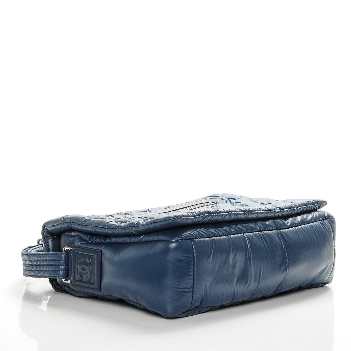 Nylon Coco Cocoon Messenger Bag Dark Blue