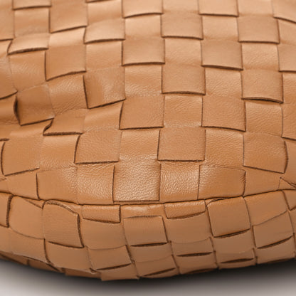 Bottega Veneta Nappa Intrecciato Teen Jodie Hobo Caramel 8 of 9
