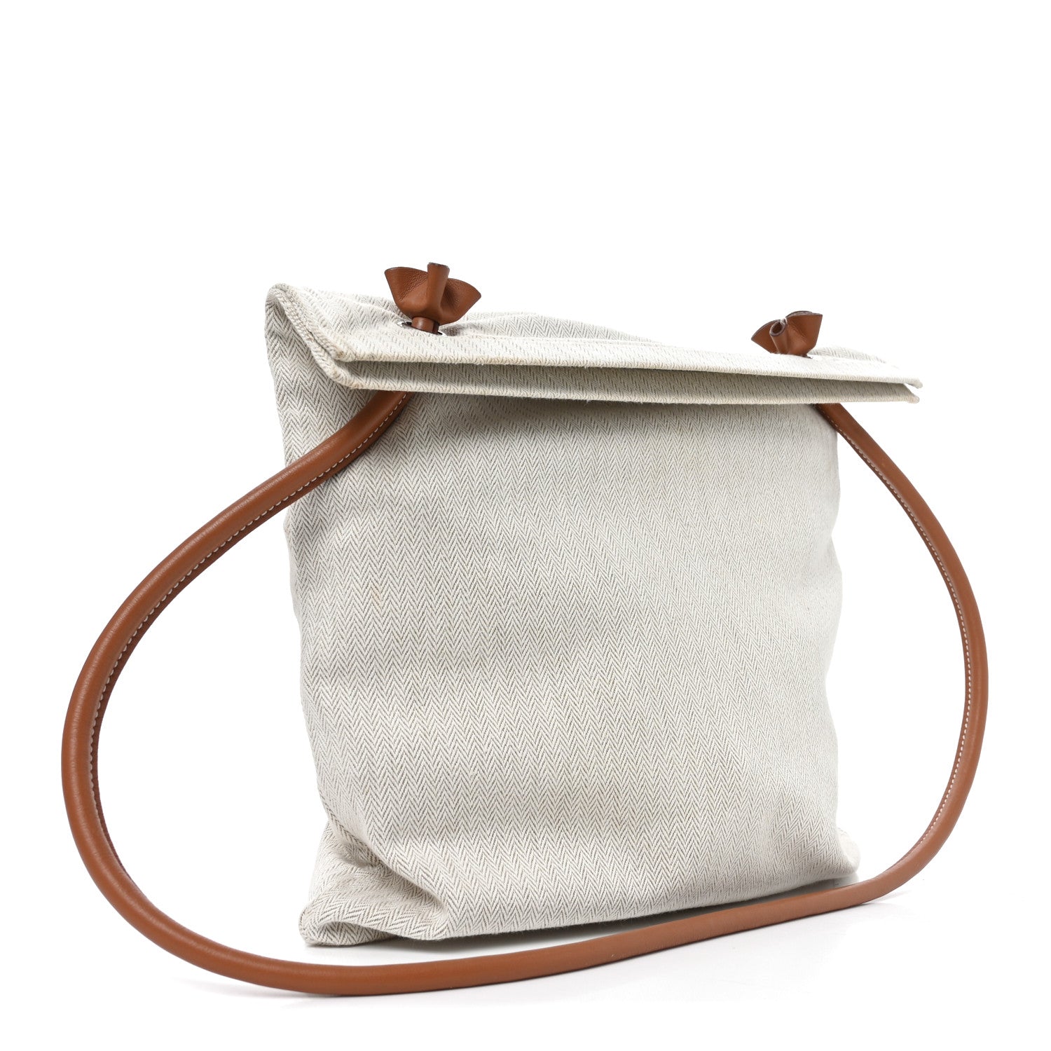 Hermes Canvas Swift Aline Grooming Bag Gold Gold 3 of 9