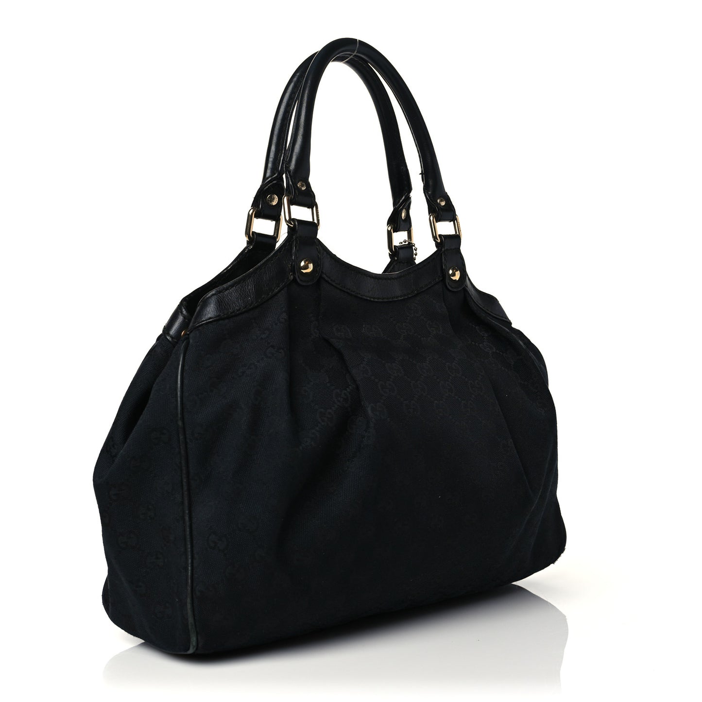 Monogram Medium Sukey Tote Black