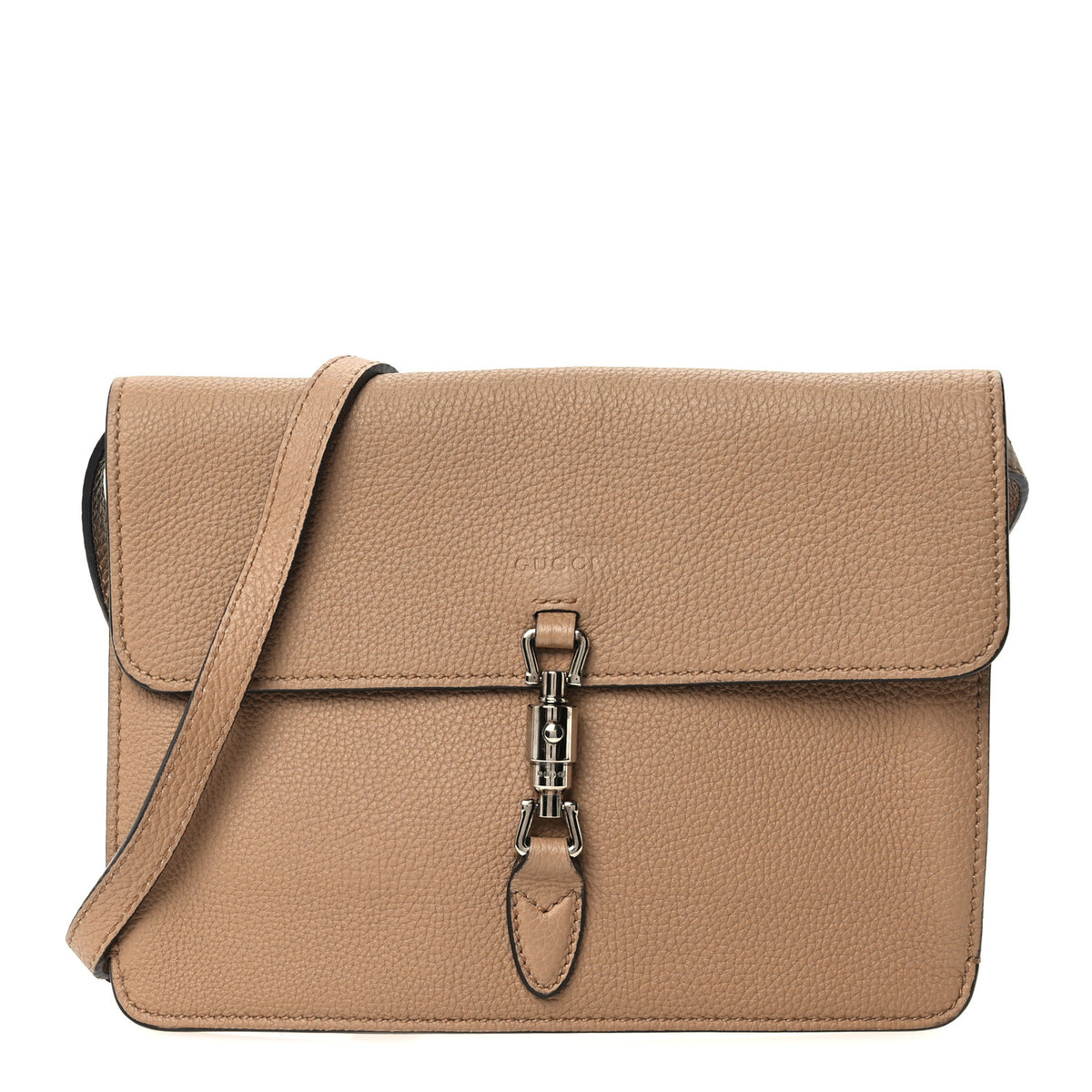 Gucci Grand Prix Calfskin Small Jackie Shoulder Bag Classic Camel 1 of 9