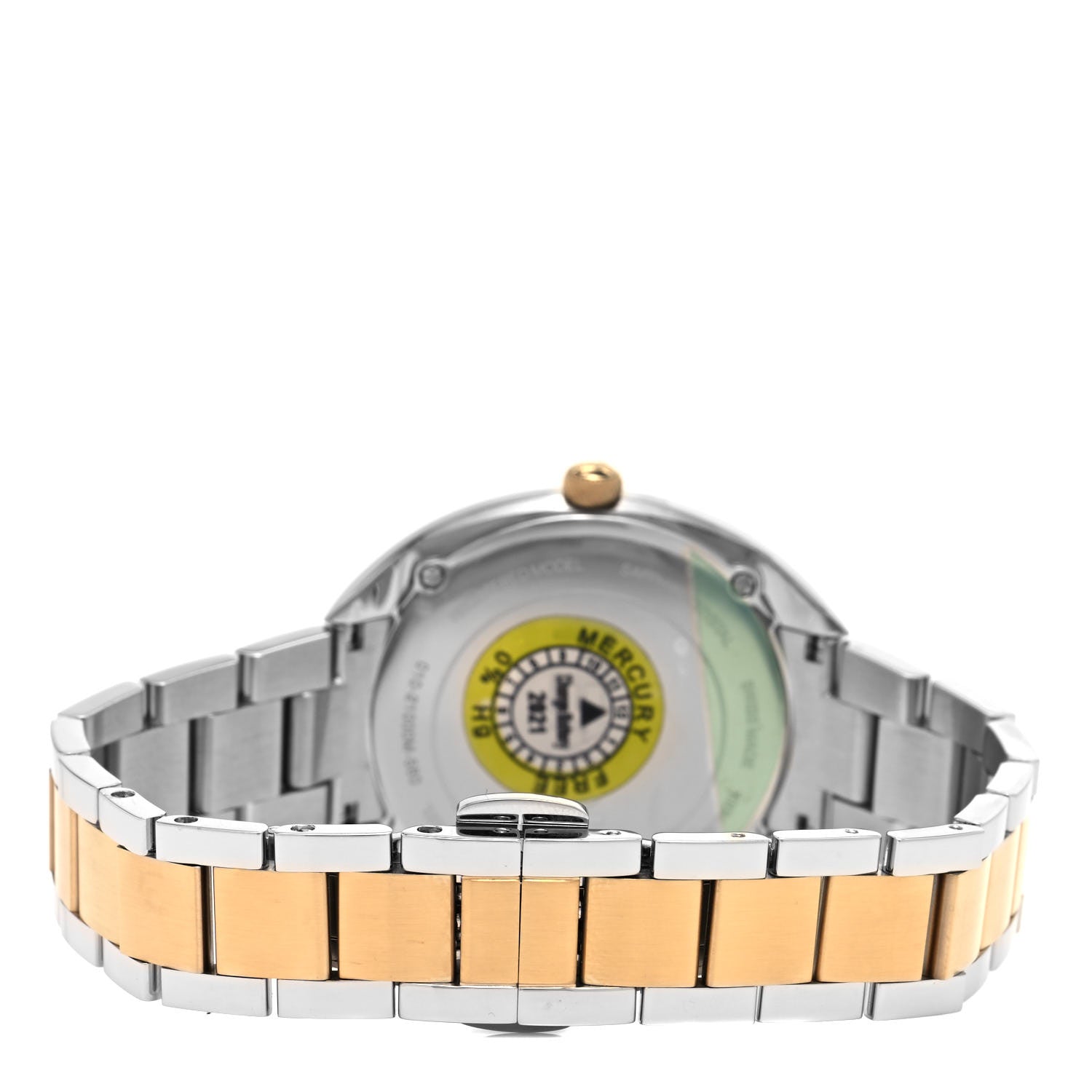 Fendi Stainless Steel Mother of Pearl 34mm Momento Two Tone Quartz Watch 3 of 5