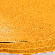 Balenciaga Agneau Classic Hardware Money Wallet Mangue 6 of 16