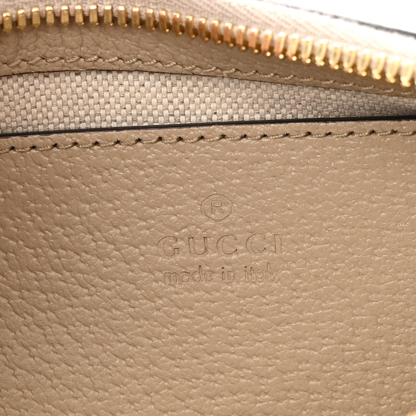 GG Supreme Monogram Textured Dollar Calfskin Small Ophidia Hobo Beige Mystic White Oatmeal