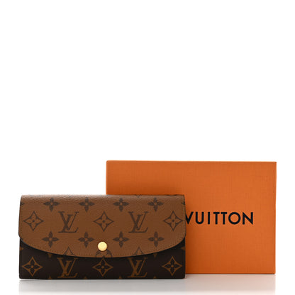 Louis Vuitton Reverse Monogram Emilie Wallet 7 of 7