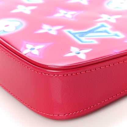 Louis Vuitton Vernis Valentine Mini Pochette Accessories Fuchsia Neon 9 of 10