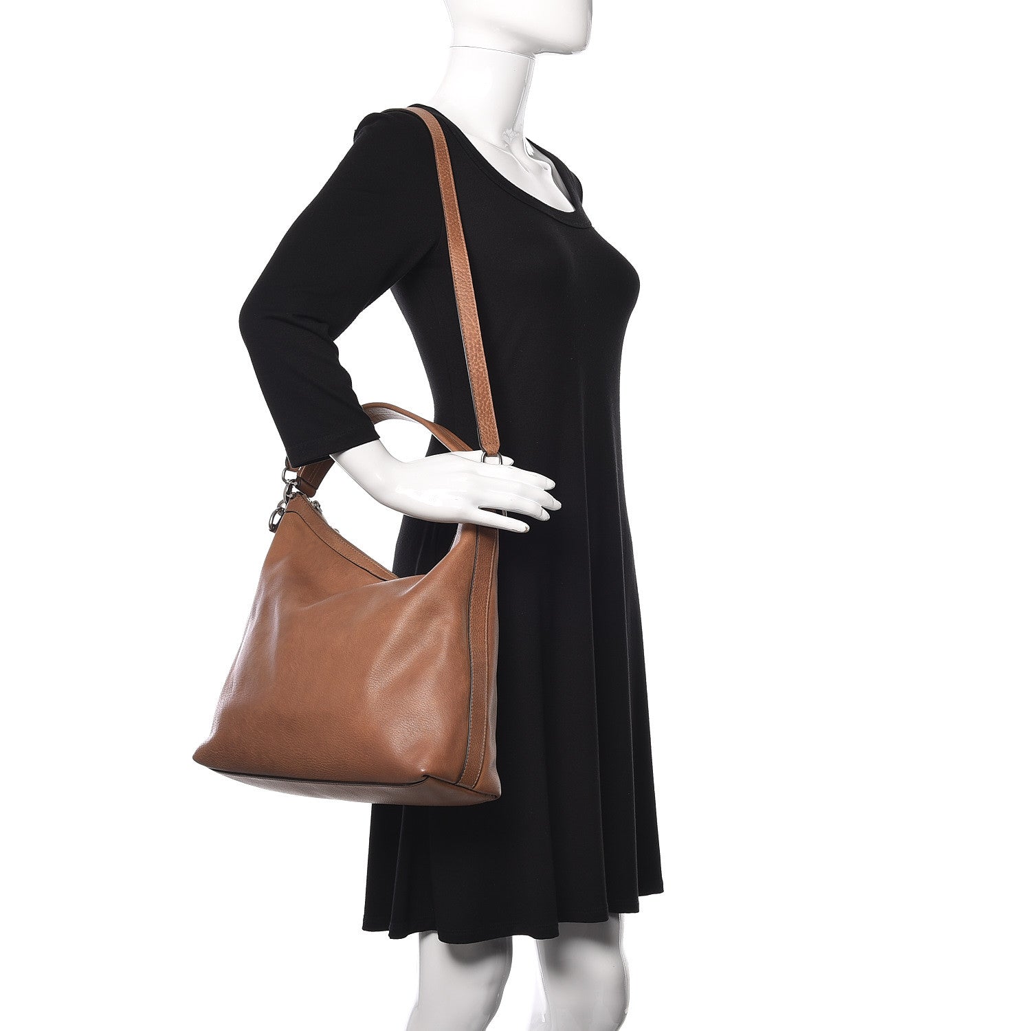 Gucci Grained Calfskin Small Miss GG Hobo Light Cuir 2 of 14