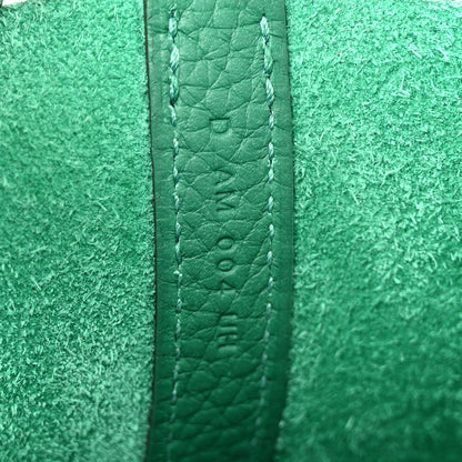 Hermes Taurillon Clemence Picotin Lock 18 PM Vert Vertigo 7 of 13