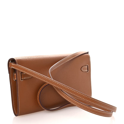 Hermes Epsom Kelly Wallet To Go Gold 3 of 11