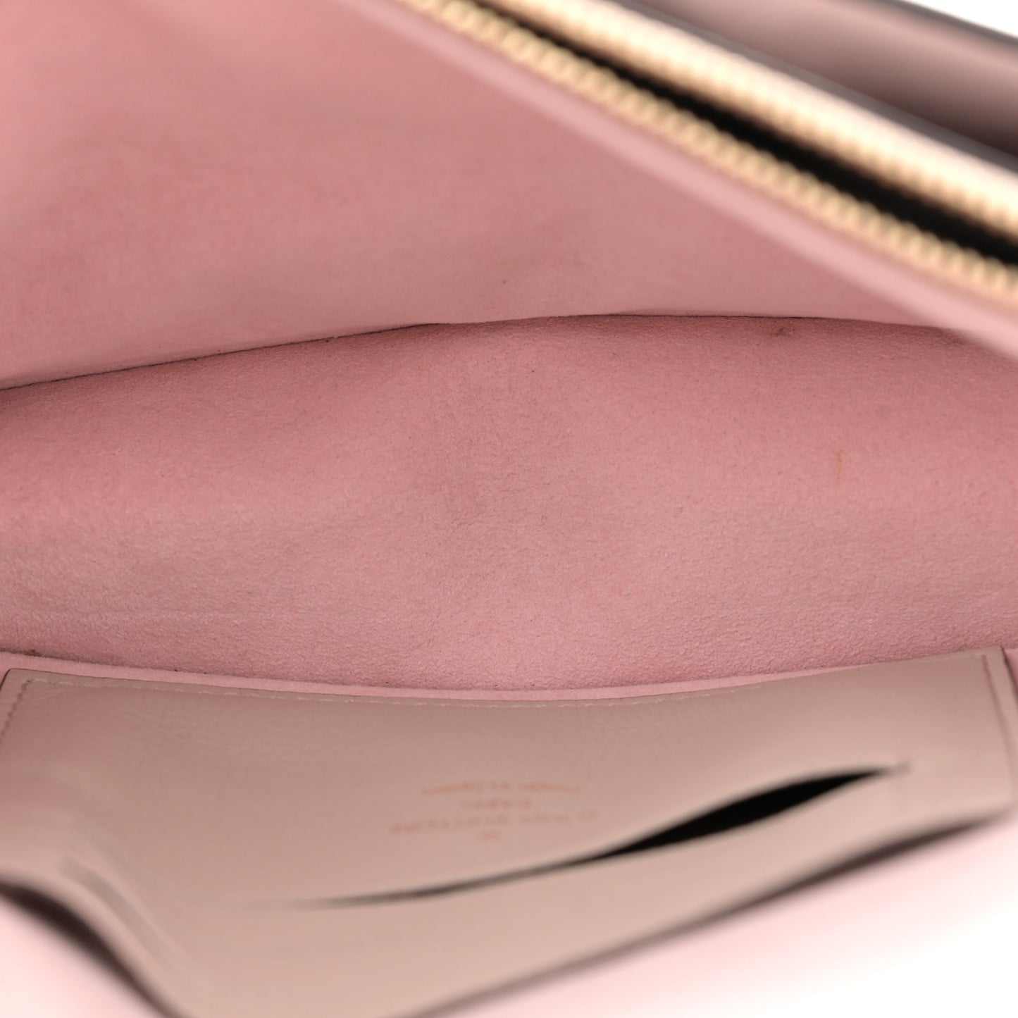 Soft Calfskin My Lockme Chain Pochette Greige
