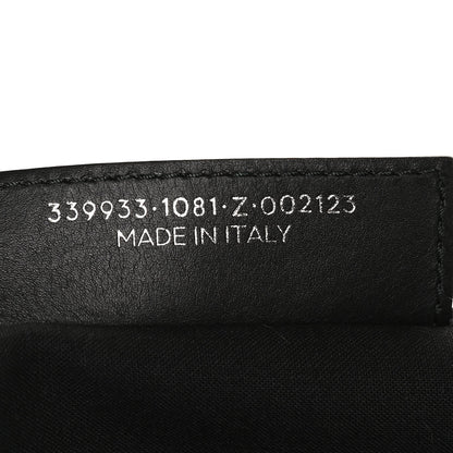 Balenciaga Cotton Canvas Satin Calfskin S Navy Cabas Natural Black 7 of 11