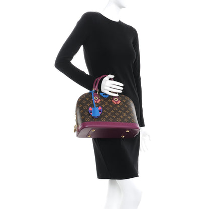 Louis Vuitton Monogram Totem Alma PM Magenta 2 of 6