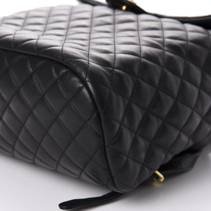 Chanel Lambskin Quilted Large Urban Spirit Backpack Black 6 of 10