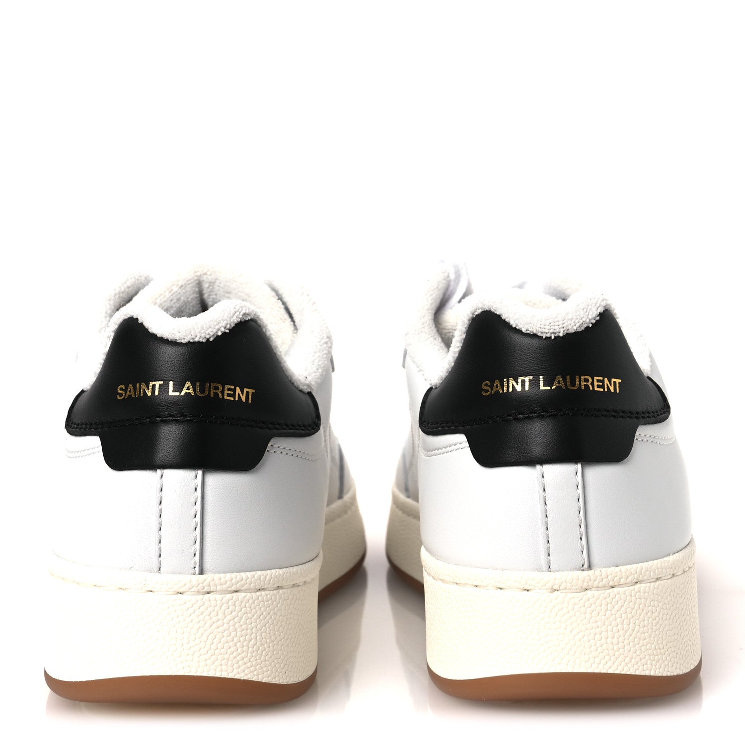 Saint Laurent Calfskin Perforated SL61 Sneakers 40 White 6 of 11