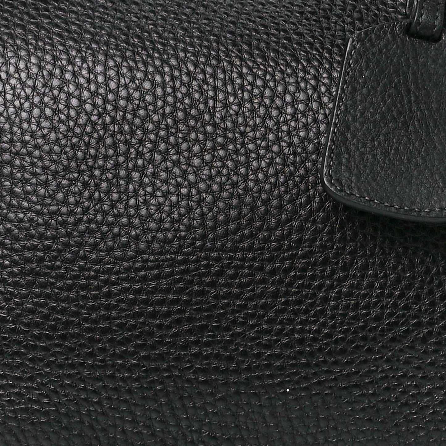 Vitello Daino Tote Black