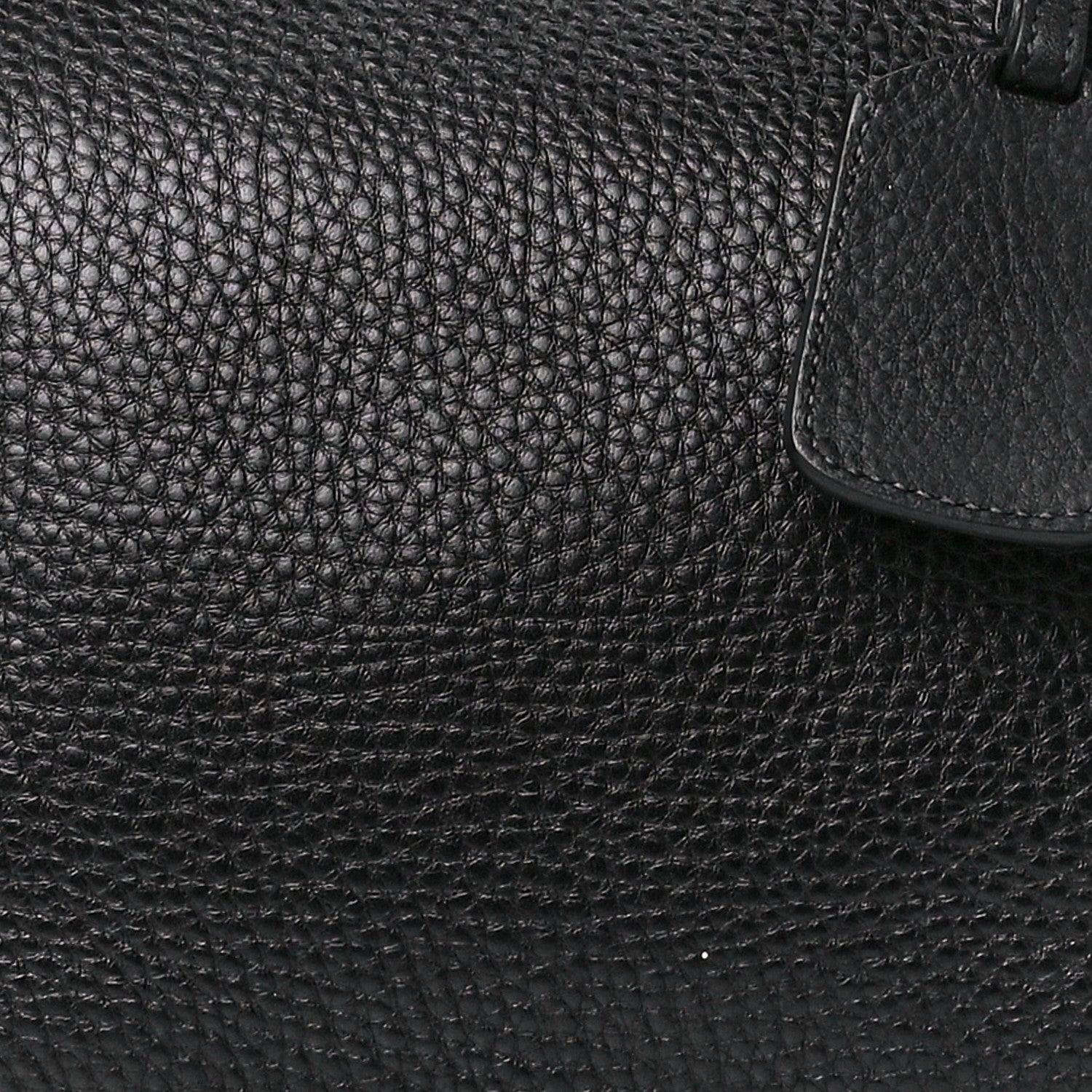 Prada Vitello Daino Tote Black 9 of 12