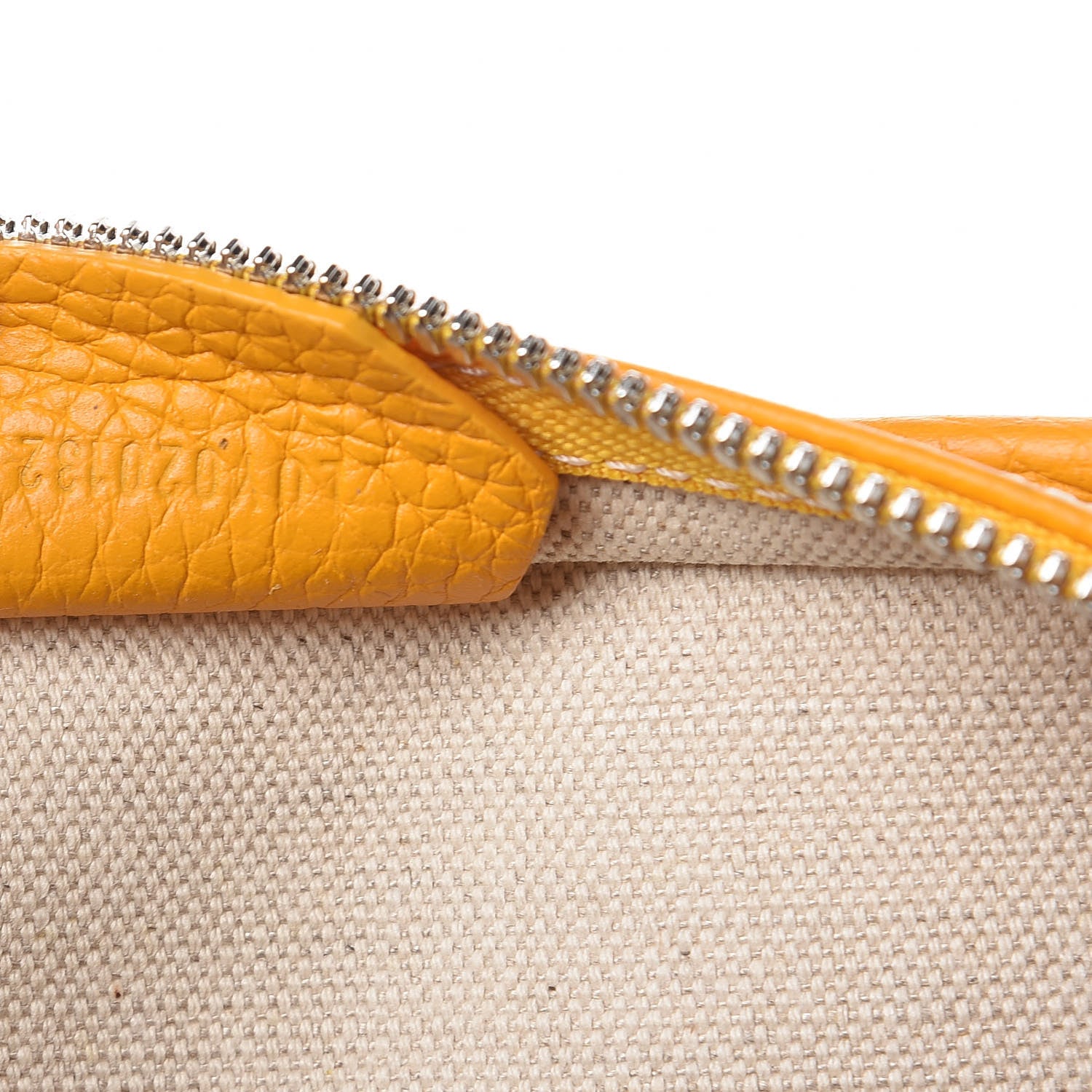 Goyard Goyardine Grenadines Hobo Yellow 7 of 13