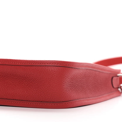 Hermes Taurillon Clemence Evelyne TPM Rouge Piment 9 of 9