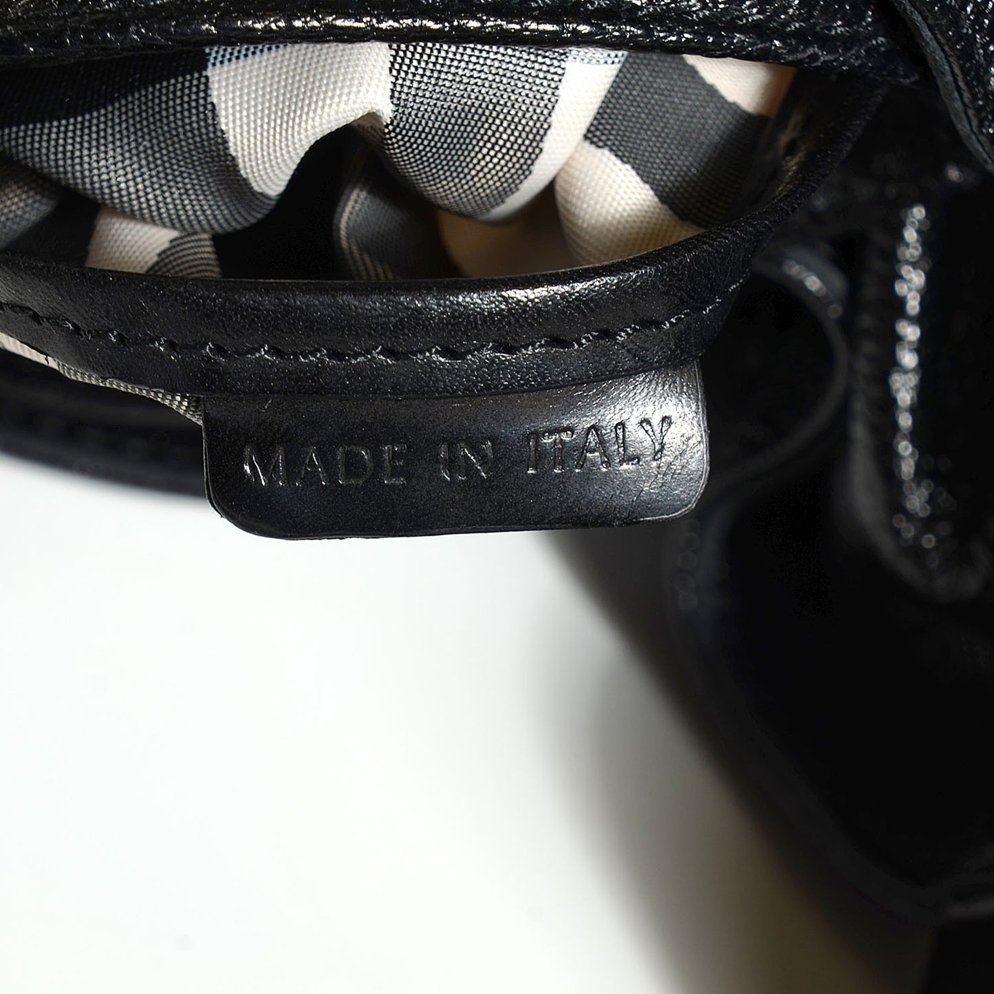 Calfskin Warrior Hobo Black