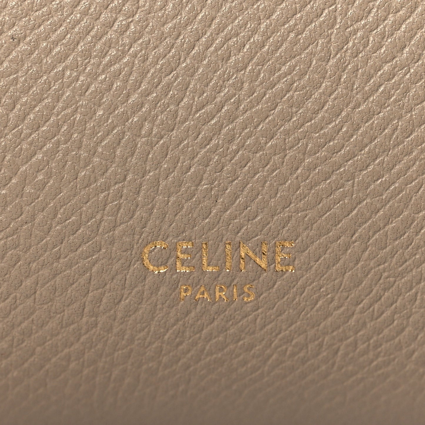 Grained Calfskin Nano Belt Bag Light Taupe