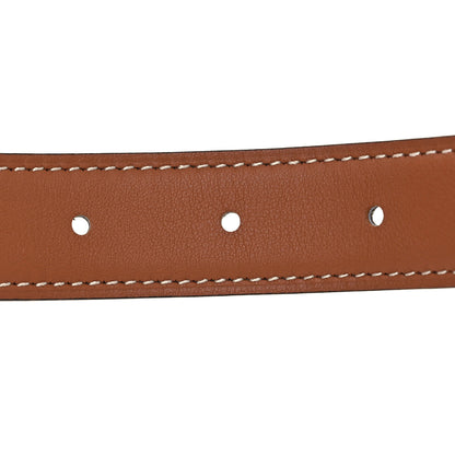 Hermes Swift Epsom 24mm H Torsade Belt 85 34 Etoupe Gold 3 of 6