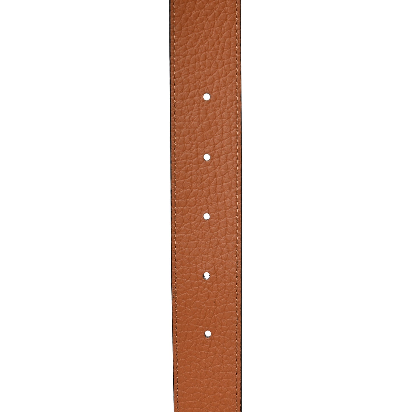 Taurillon Calfskin 30mm LV Initiales Reversible Belt 80 32 Black