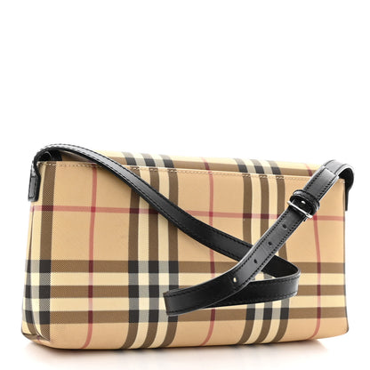 Burberry House Check Shoulder Bag Black 3 of 9