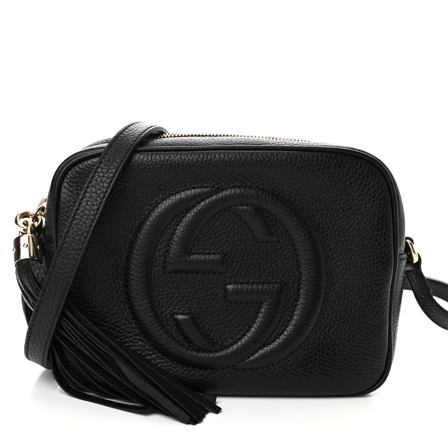 Gucci Pebbled Calfskin Small Soho Disco Bag Black 1 of 10