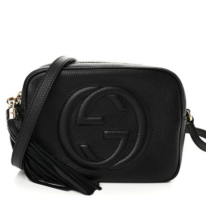 Gucci Pebbled Calfskin Small Soho Disco Bag Black 1 of 10