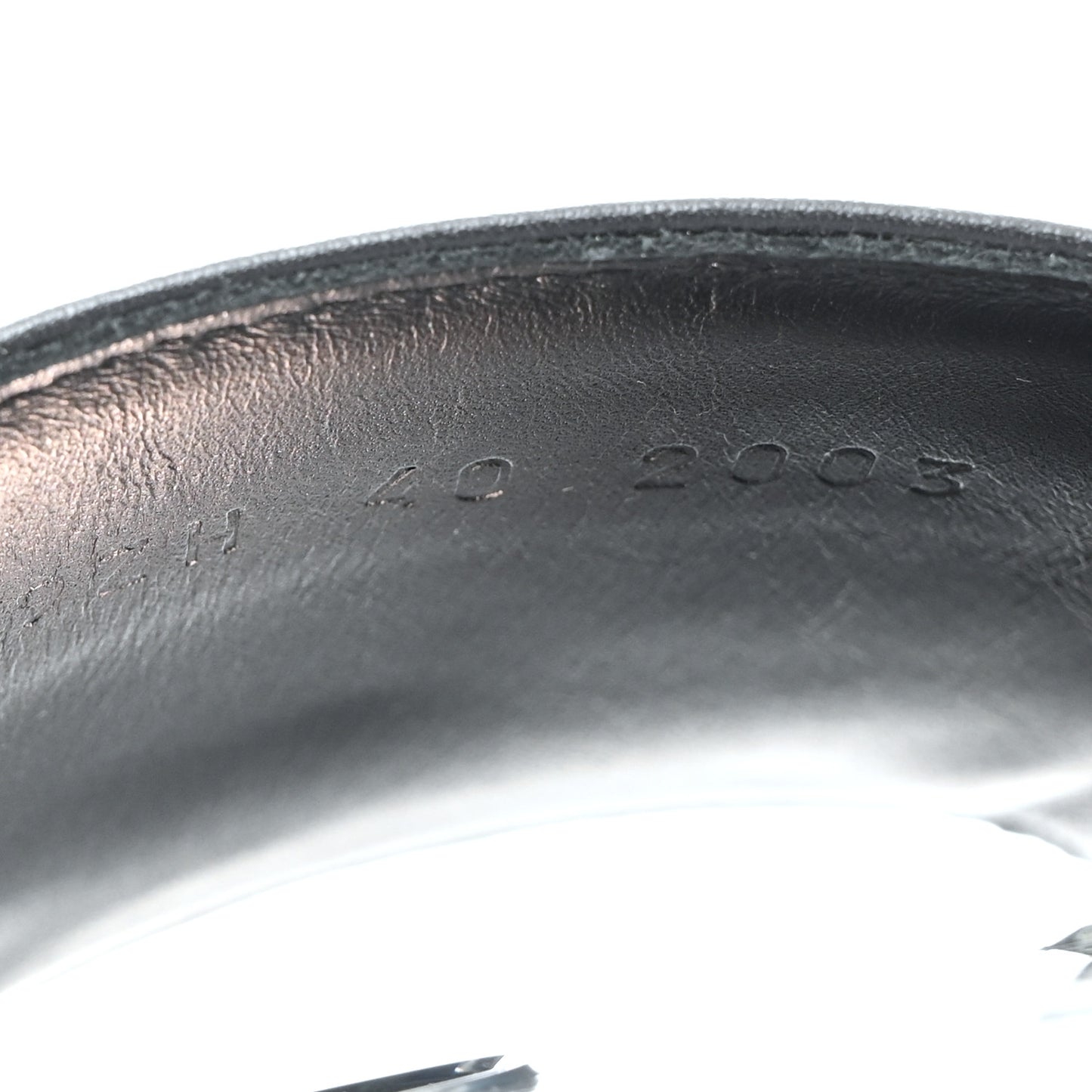 Calfskin Mens Biarritz Sandals 40 Black