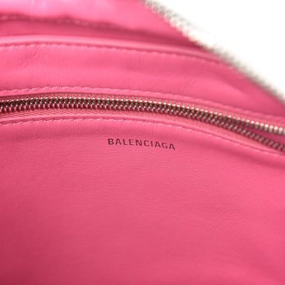 Balenciaga Shiny Day Calfskin XS Triangle Square Bag White 6 of 15