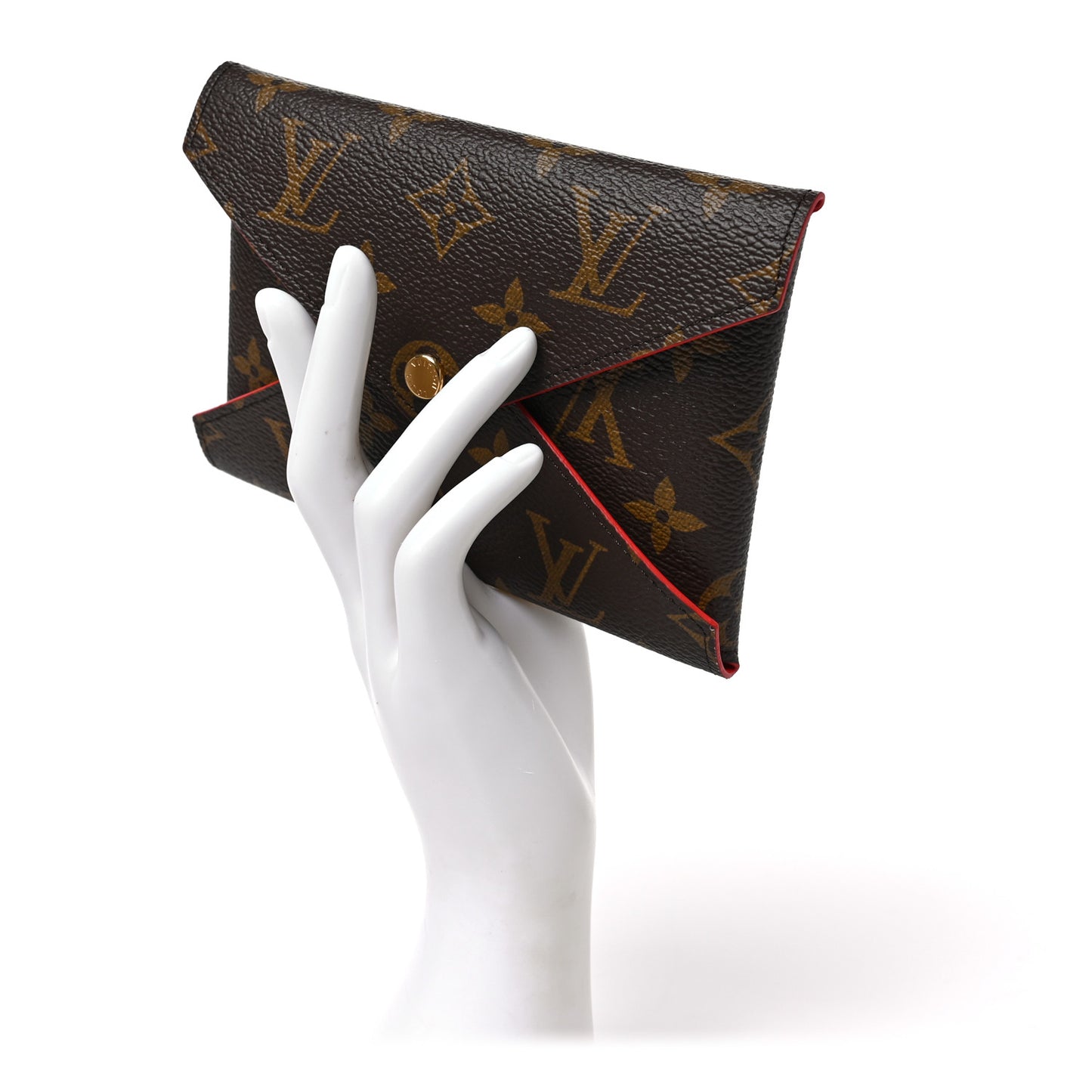 Monogram Medium Kirigami Pochette Insert Coquelicot