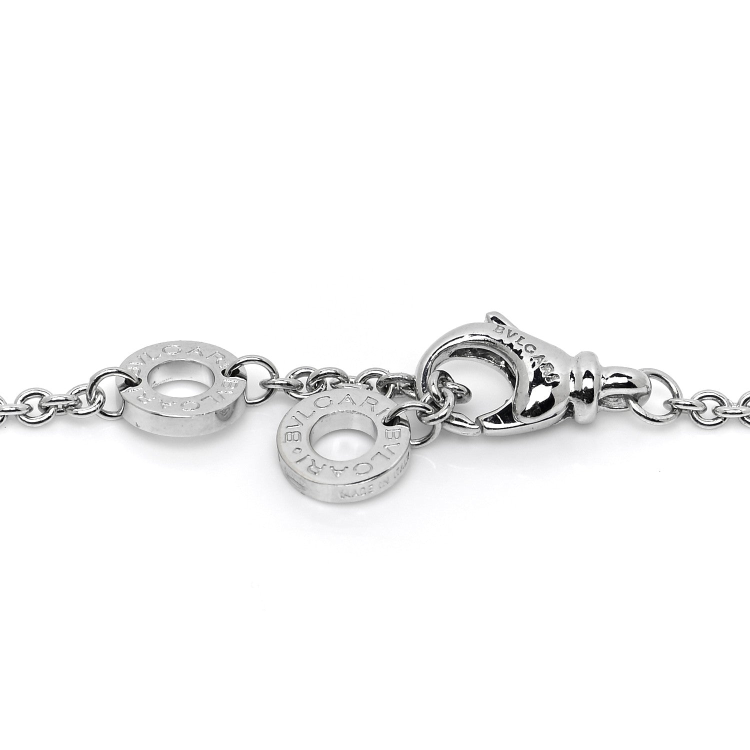 Bulgari 18K White Gold B.Zero1 Bracelet 4 of 4