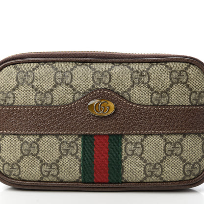Gucci GG Supreme Monogram Ophidia Belted iPhone Case 85 34 Dark Brown 10 of 11