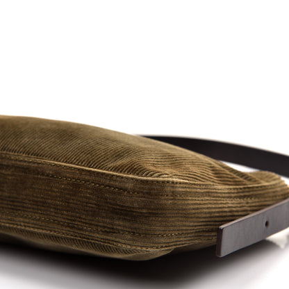 Fendi Corduroy Baguette Brown 7 of 9