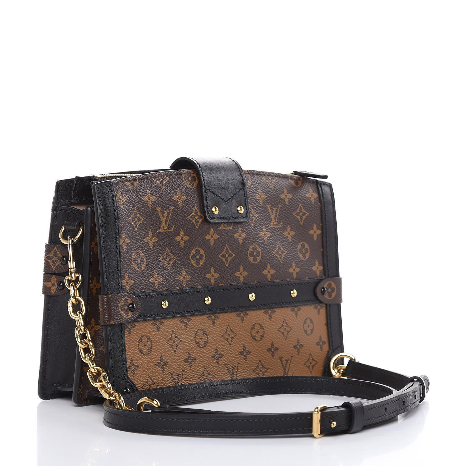 Louis Vuitton Reverse Monogram Trunk Clutch 3 of 12
