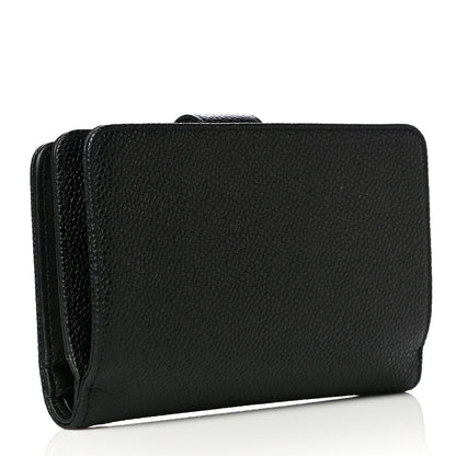 Chanel Caviar Timeless CC Zipped Pocket Wallet Black 3 of 11