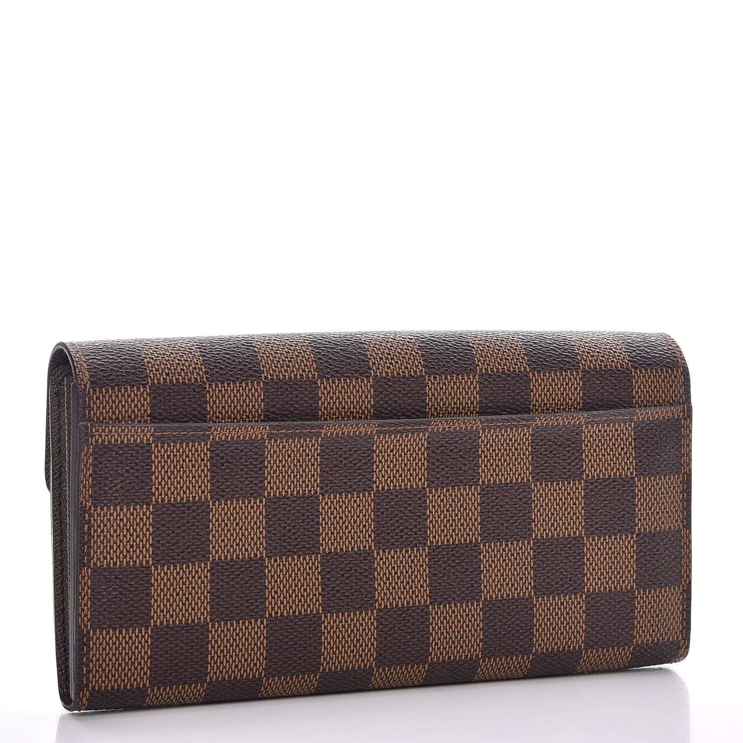 Louis Vuitton Damier Ebene Sarah Wallet NM 3 of 9