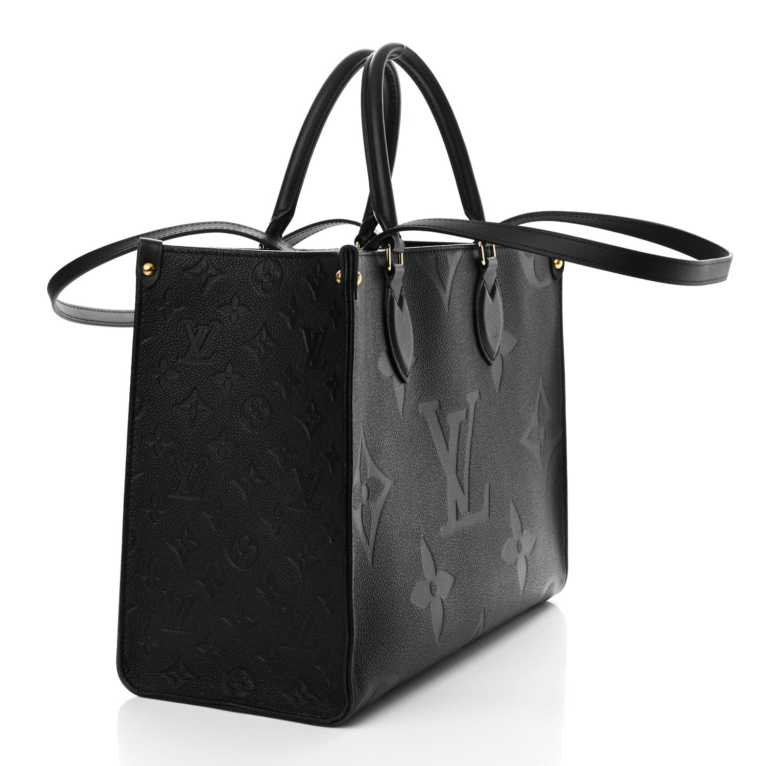 Louis Vuitton Empreinte Monogram Giant Onthego MM Black 2 of 8