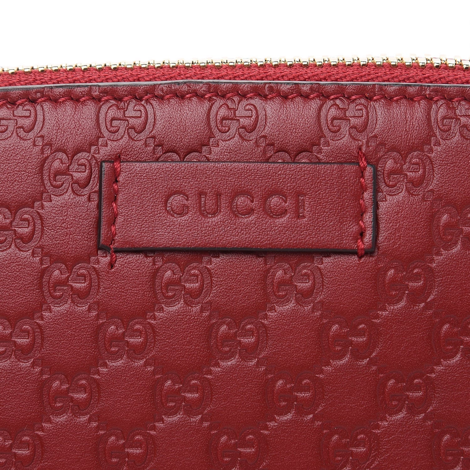 Gucci Microguccissima GG Cosmetic Case Red 10 of 11
