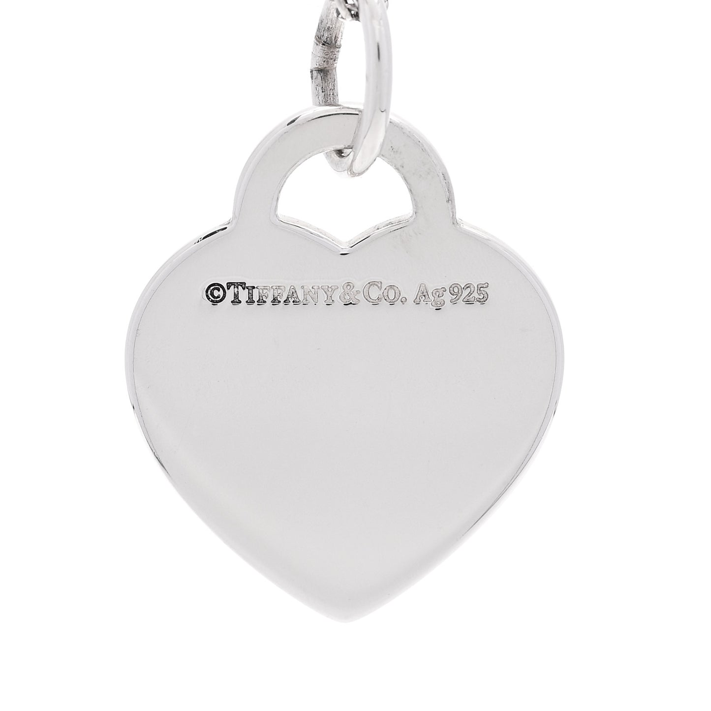 Sterling Silver Mom Heart Tag Pendant Necklace