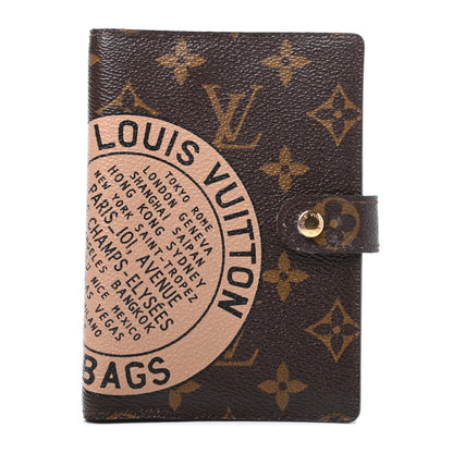 Louis Vuitton Monogram Complice Trunks and Bags Small Ring Agenda Cover Beige 1 of 8