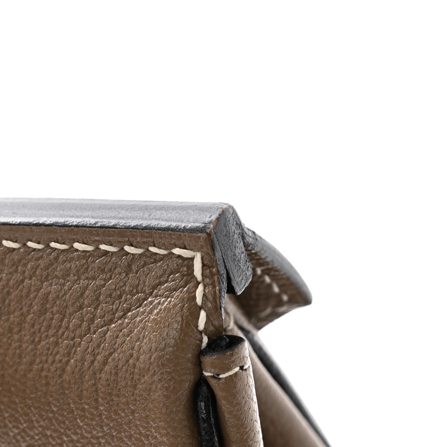Hermes Chevre Mysore Horseshoe Birkin 30 Etoupe Black 11 of 11