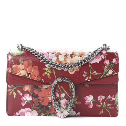 Gucci Calfskin Blooms Print Small Dionysus Shoulder Bag Romantic Cherry Multicolor 1 of 8