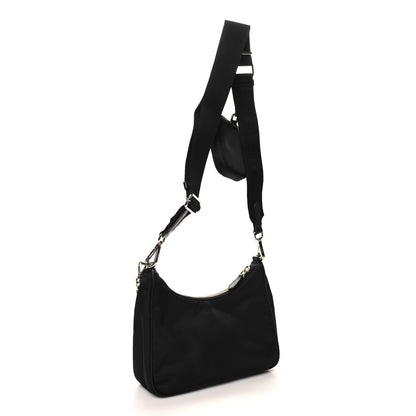 Prada Nylon Re-Edition 2005 Shoulder Bag Black 3 of 10