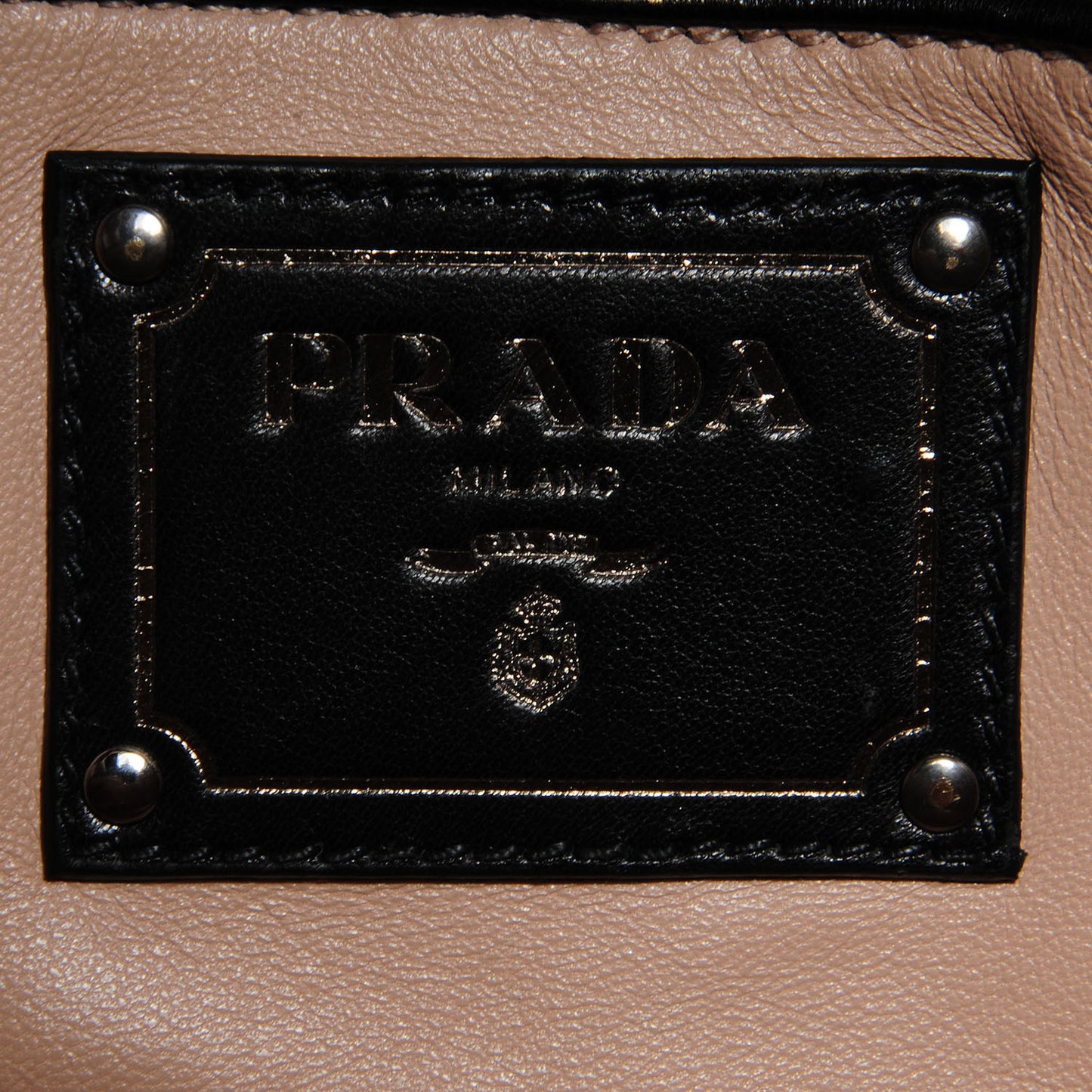 Nappa Leather Antique Satchel Nero Black